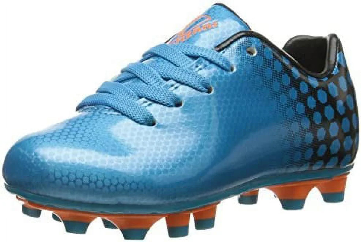 - Palomar FG- Soccer Shoes, Cleats, Black/Blue, Size - 5.5 (Junior)