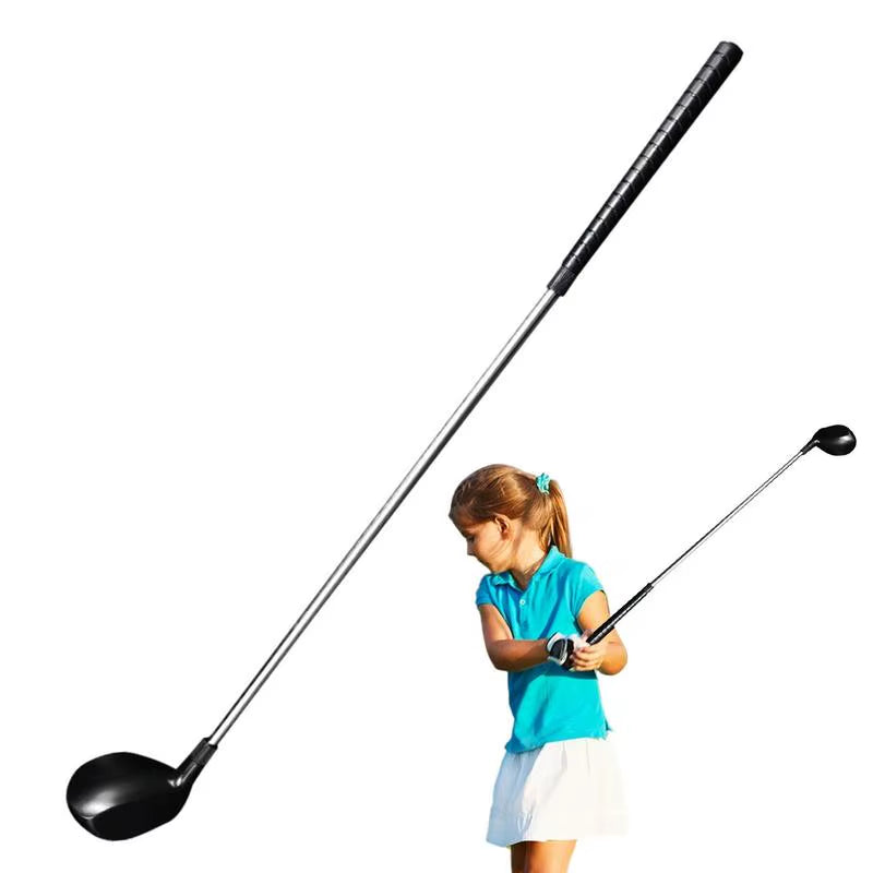 Detachable Golf Clubs Stainless Steel Lightweight Golf Clubs Detachable Multifunctional Golf Playing Supplies for Boys Girls