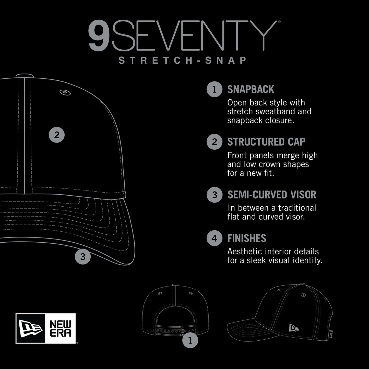 Men'S New Era Royal Los Angeles Dodgers Player Replica 9SEVENTY Adjustable Hat