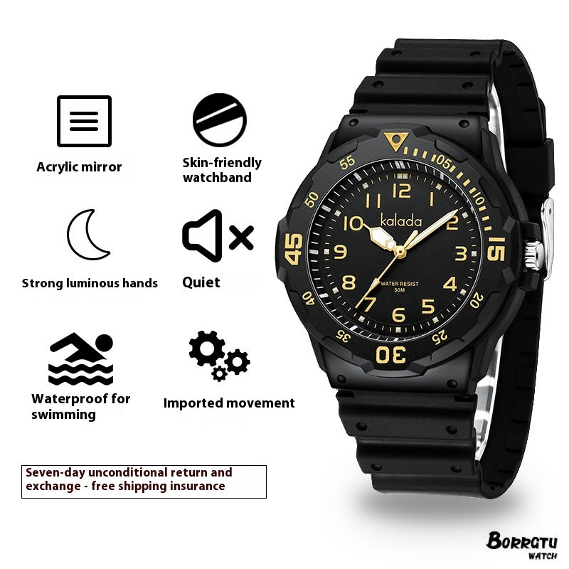 Men'S Sports Luminous Pointer Quartz Watch