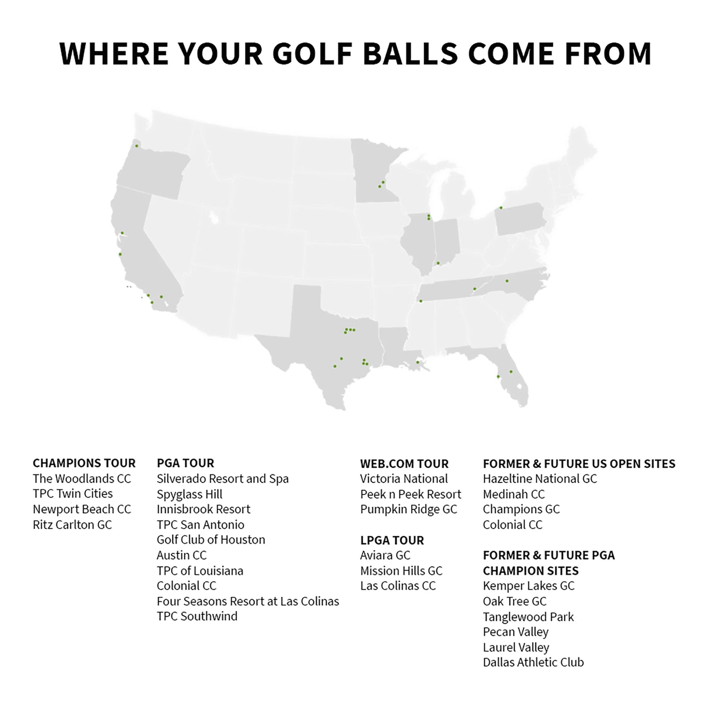 Noodle Mix Golf Balls, Mint Quality, 50 Golf Balls, by Hunter Golf