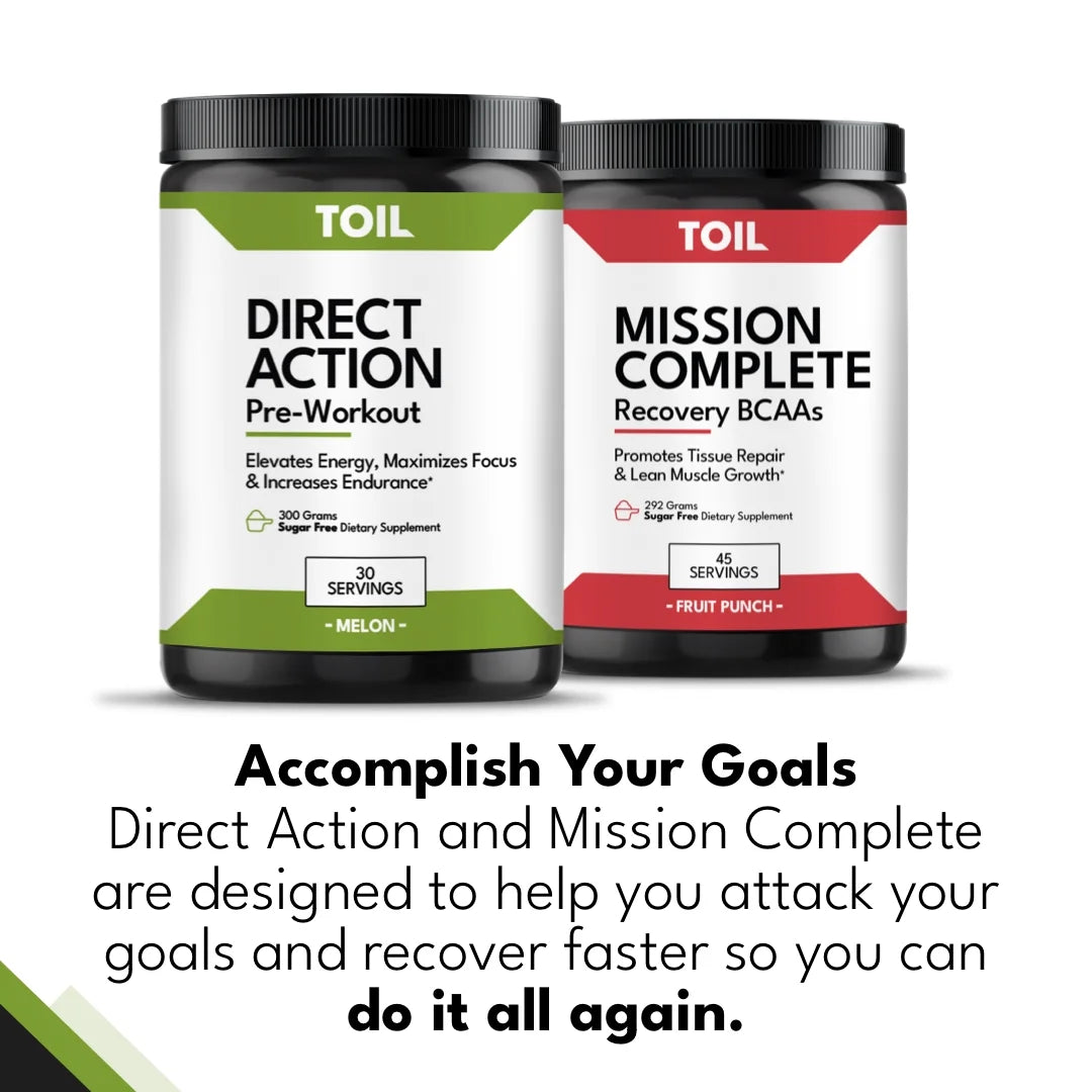 Mission Complete - BCAA Post Workout Supplement Builds Lean Muscle Mass, Endurance & Recovery from , a Veteran Owned Company