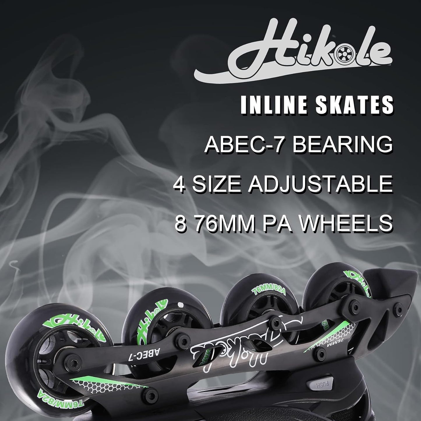 Adjustable Inline Skates for Kids and Adults, Outdoor Roller Fitness Blades for Men and Women, Beginner Roller Skates for Girls and Boys