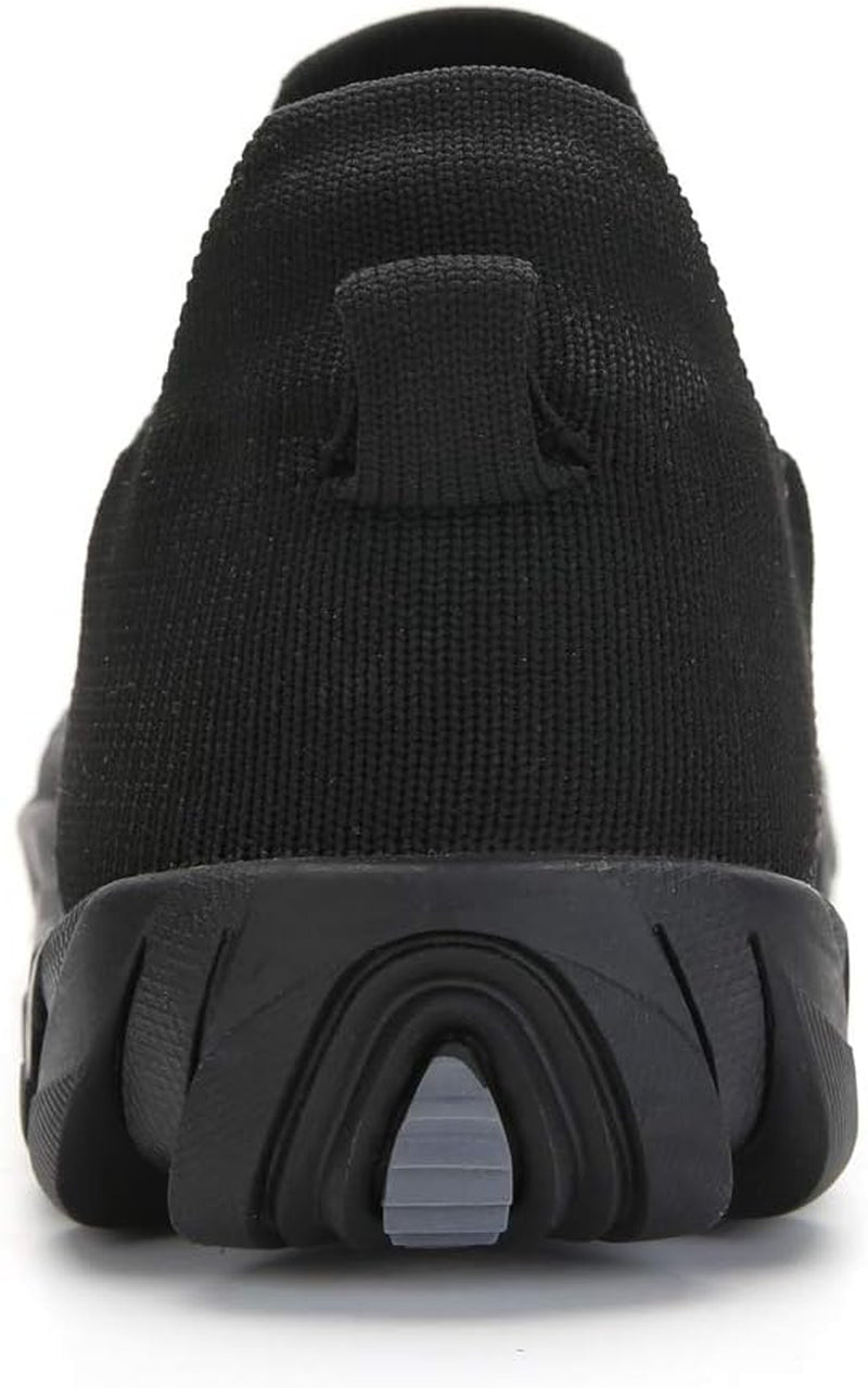 Mens Womens Walking Shoes Lightweight Breathable Slip-On Jogging Sock Sneakers Trail Runners