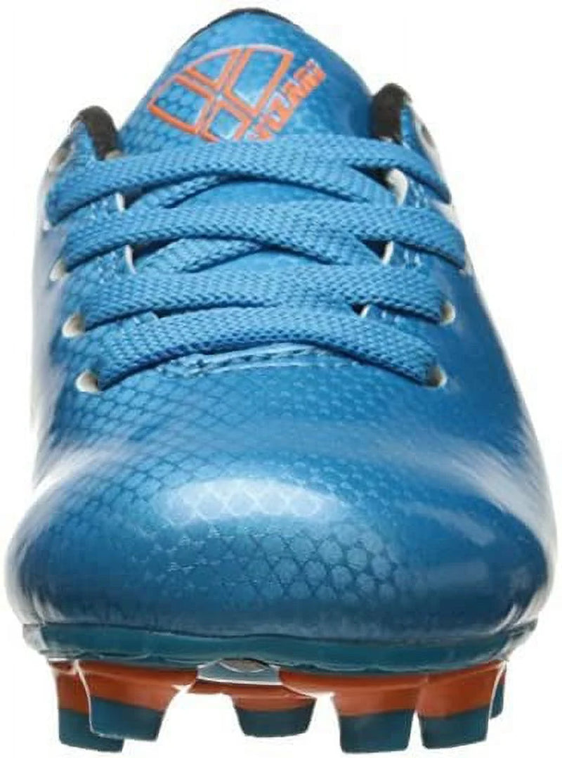 - Palomar FG- Soccer Shoes, Cleats, Black/Blue, Size - 5.5 (Junior)