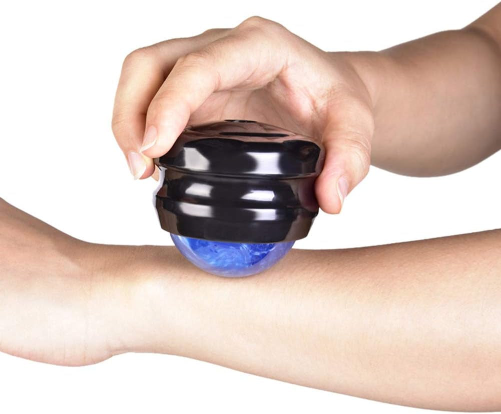 Massage Roller Ball,2-Pack Handheld Massage Therapy and Relax Tool for Sore Musc