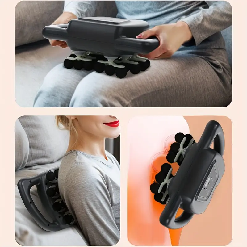 24-Head Deep Tissue Percussion Massage Gun-3