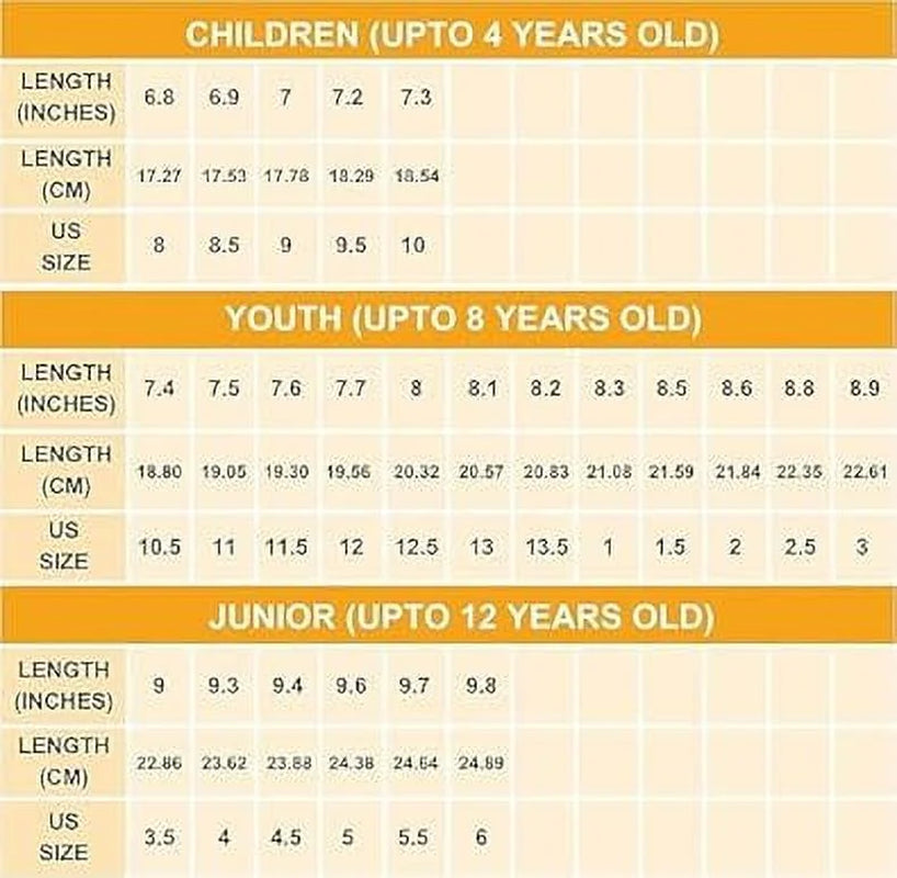 USA Infinity Soccer Cleats for Kids – Lightweight, Durable Youth Firm Ground Soccer Shoes for Boys and Girls - Orange, 5.5