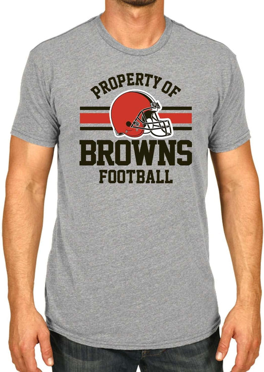 NFL Adult Property of T-Shirt - Cotton & Polyester - Show Your Team Pride with Ultimate Comfort and Quality