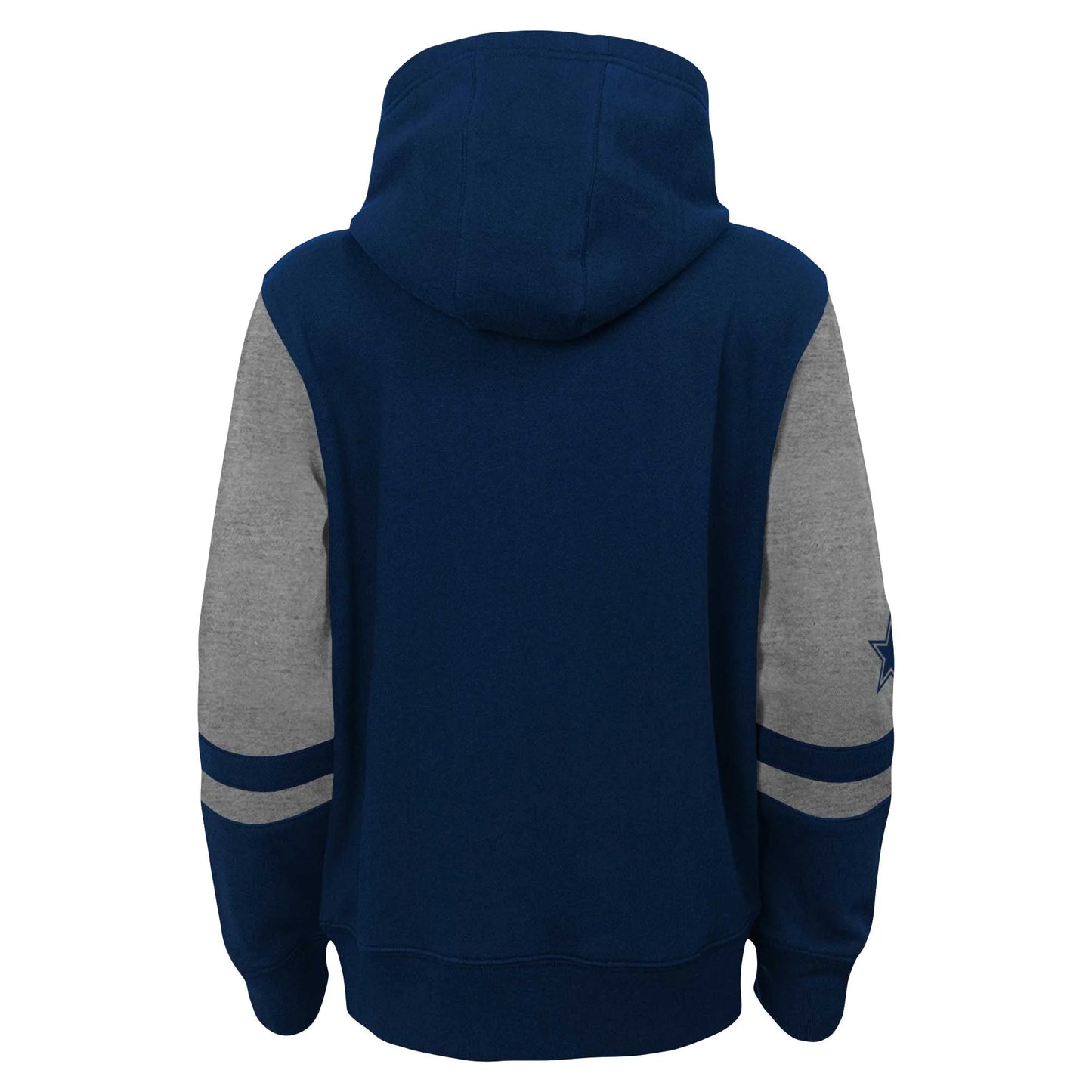Preschool Navy Dallas Cowboys Stadium Color Block Full-Zip Hoodie