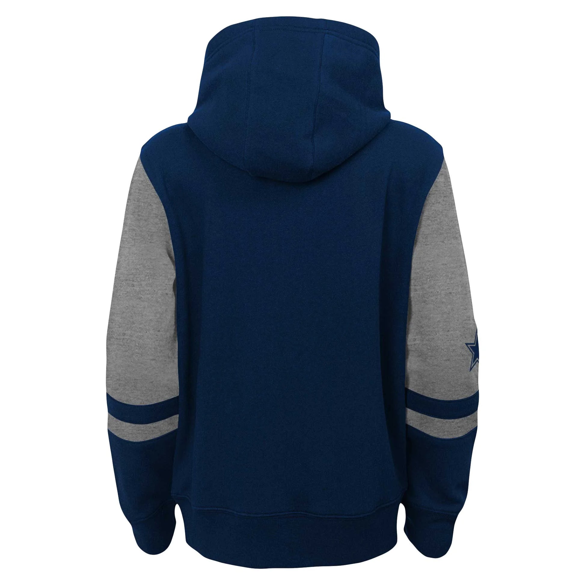 Preschool Navy Dallas Cowboys Stadium Color Block Full-Zip Hoodie