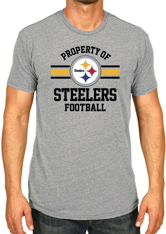 NFL Adult Property of T-Shirt - Cotton & Polyester - Show Your Team Pride with Ultimate Comfort and Quality