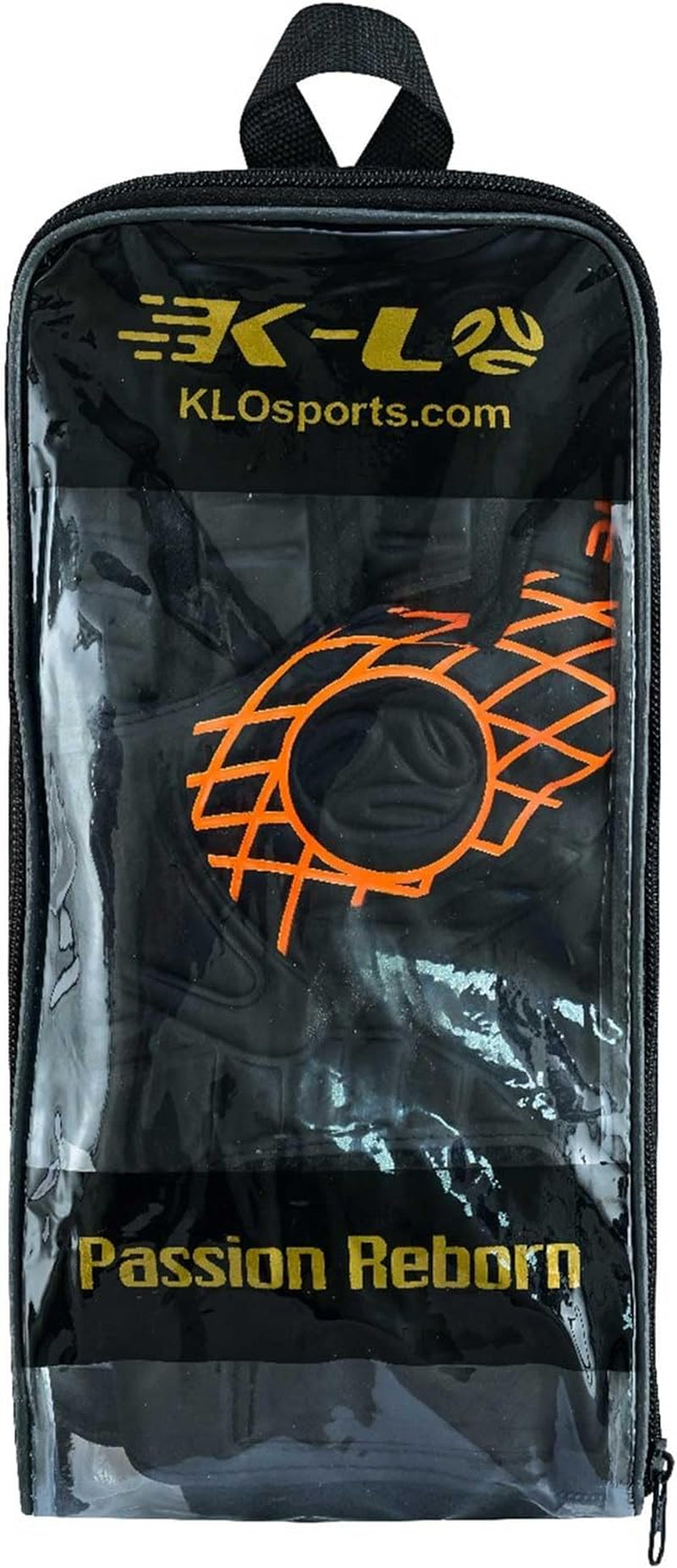 K-LO Goalkeeper Gloves: Savage Blackout Soccer Goalie Gloves - (Unisex, Youth, Kids & Adult) - Fingersaves for Protection | Strong Grip Palm | Sizes 4-11