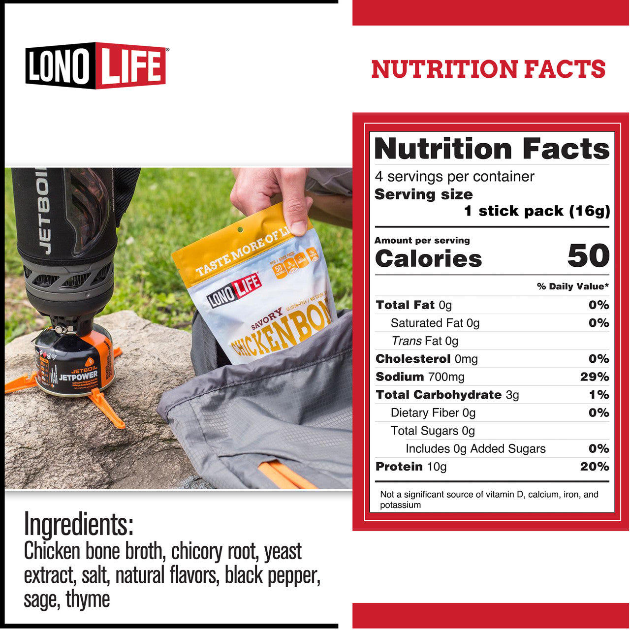 LONLF CHKN BONE BRTH STK ( 6 X 0.56 OZ   )-1