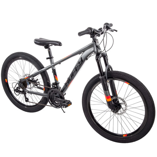 Scout Hardtail Mountain Bike, 24" Wheels, 21-Speeds, Disc Brakes