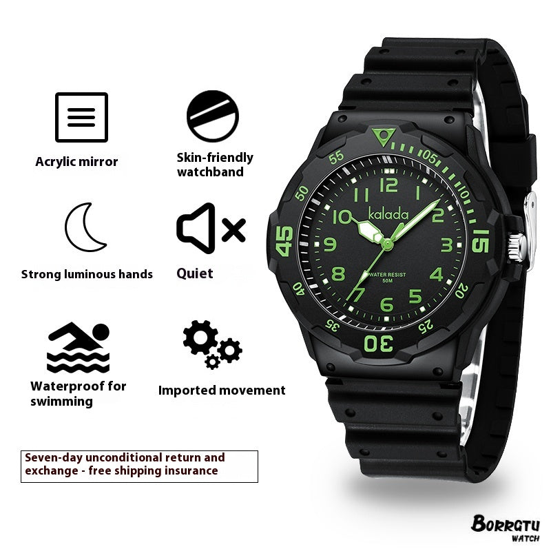 Men'S Sports Luminous Pointer Quartz Watch