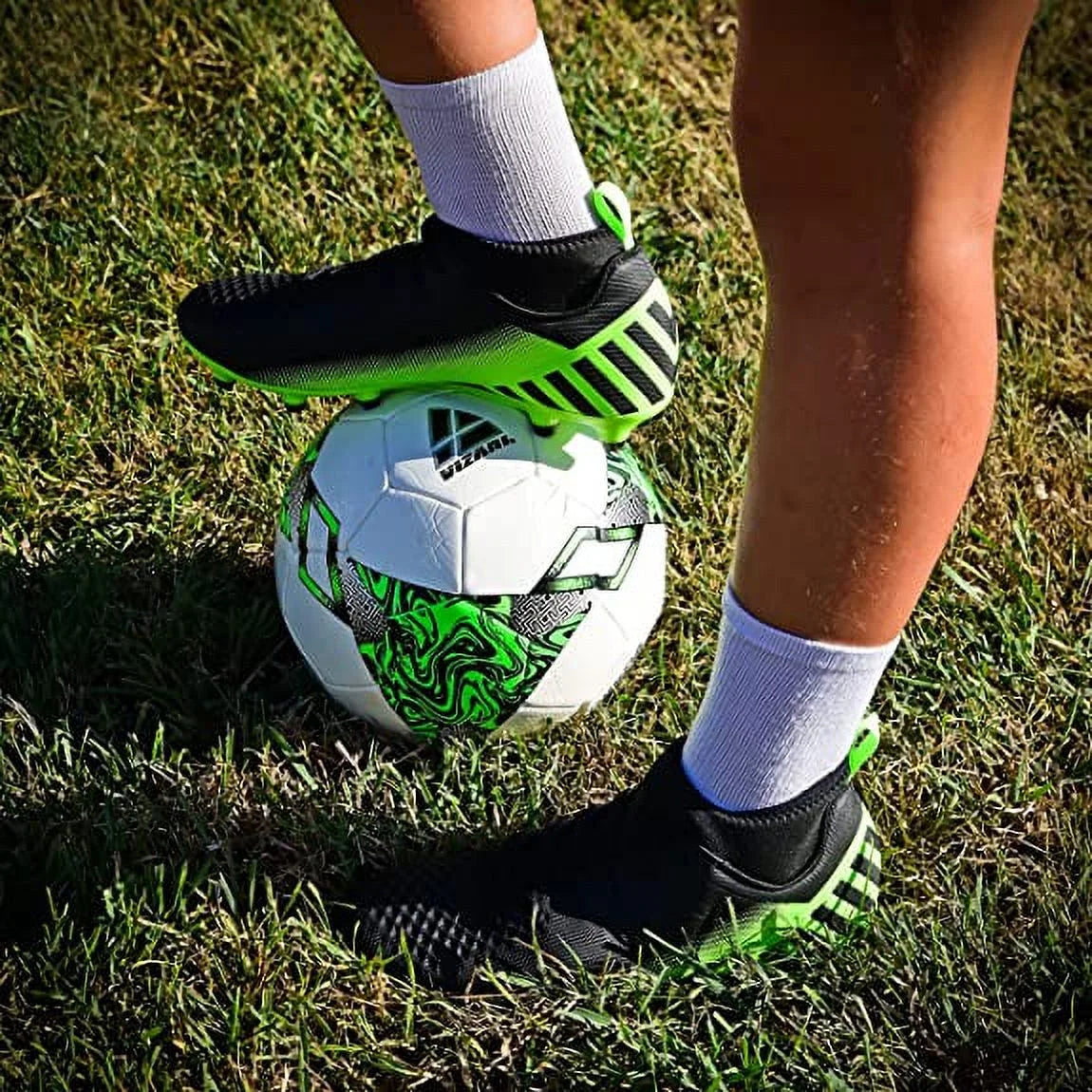 Kids Santos MC JR Outdoor Firm Ground Soccer Shoes/Cleats | for Boys and Girls
