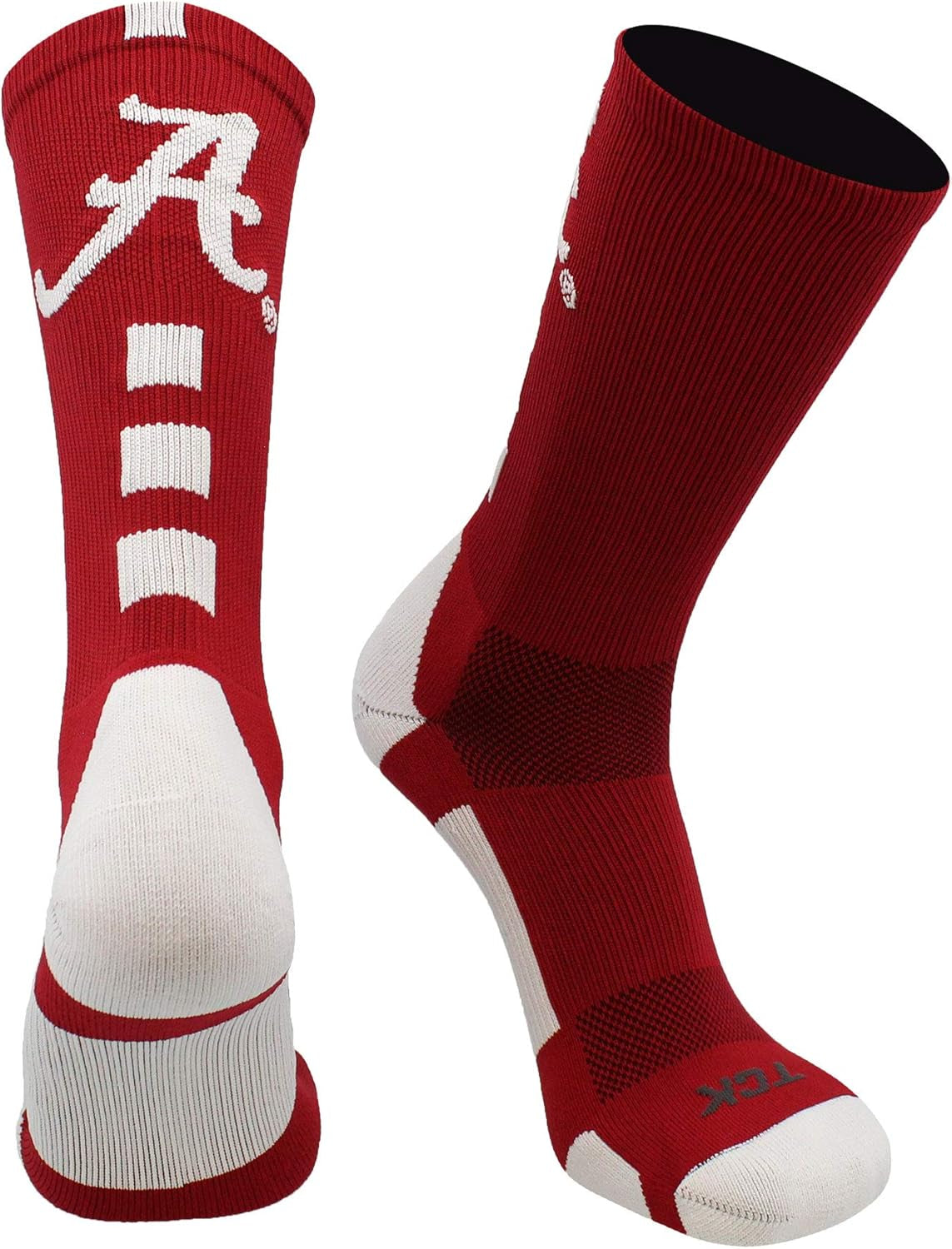 Alabama Crimson Tide Socks Baseline Crew