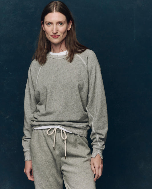 The College Sweatshirt. Solid -- Varsity Grey