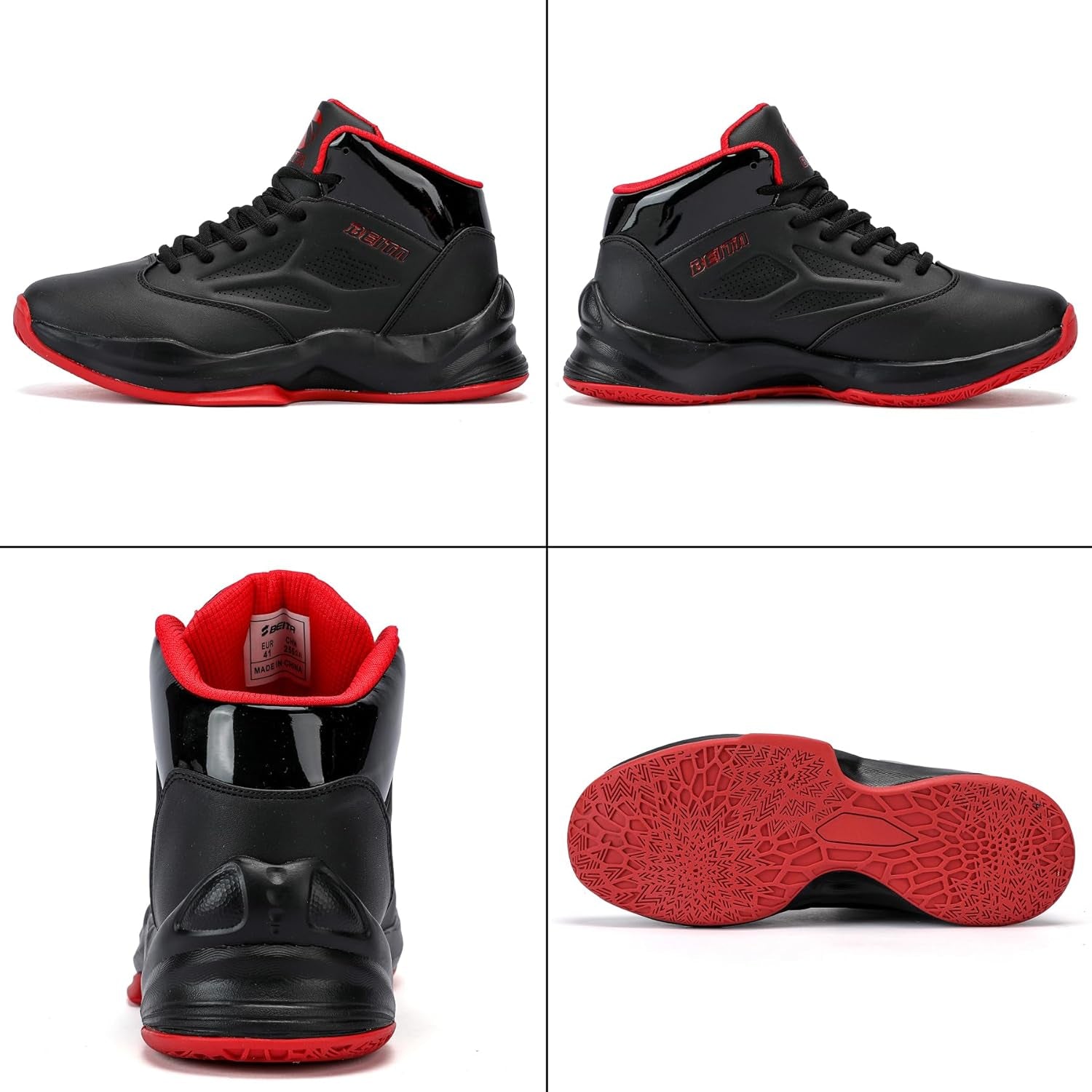 High Upper Basketball Shoes for Men Sneakers Breathable Sports Shoes anti Slip