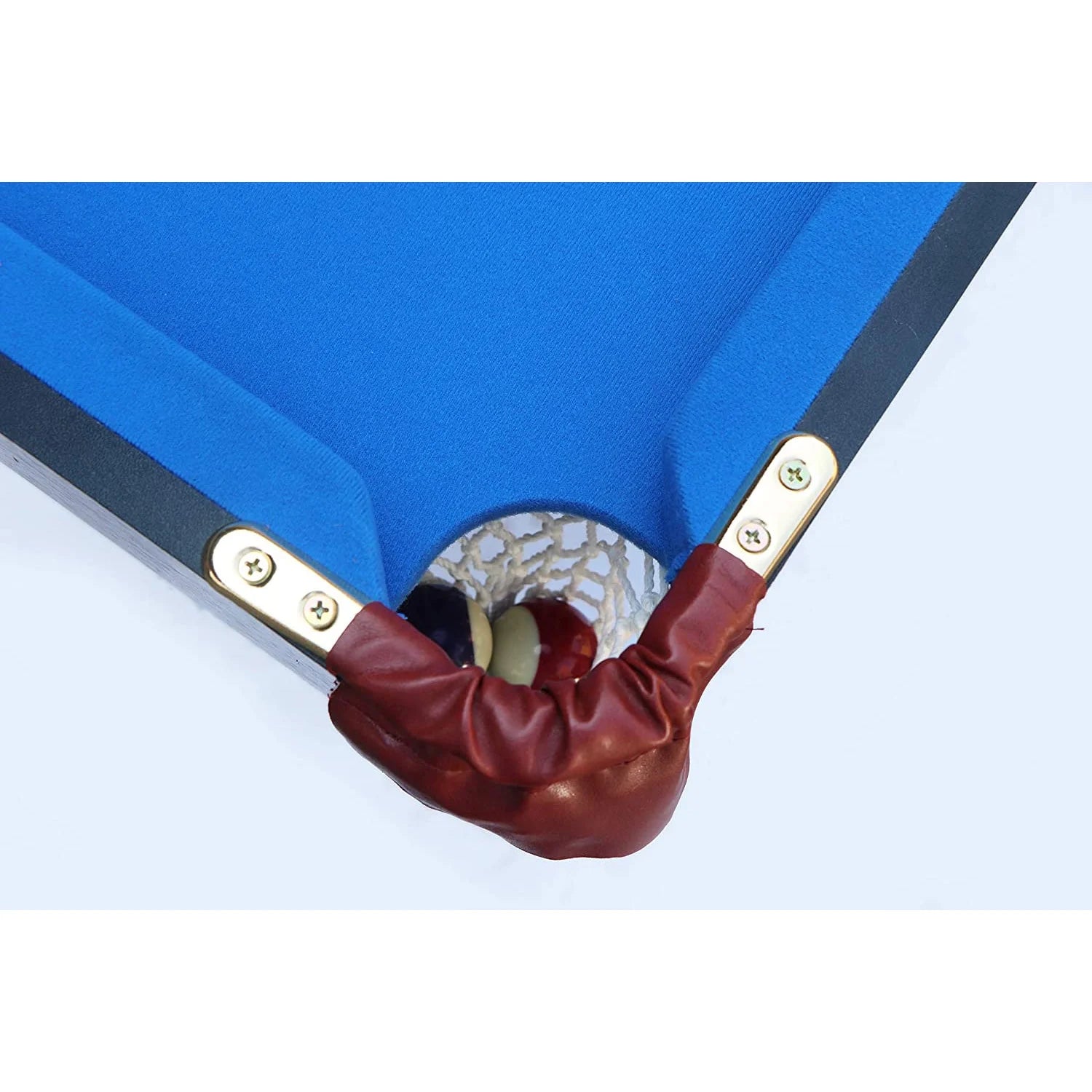 Crux 55" Folding Classic Billiard Pool Table Multi Player Game, Blue