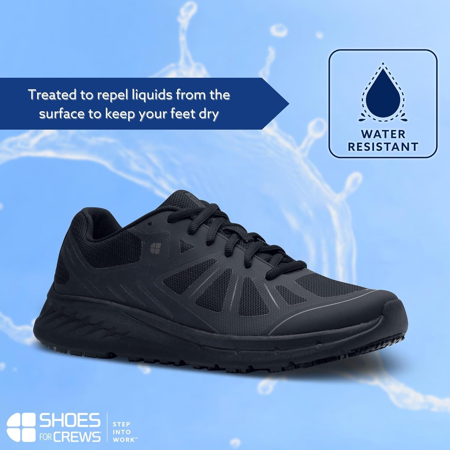 Men'S Slip-Resistant Work Sneakers - Comfortable, Non-Slip Work Shoes for Men in Food Service, Hospitality, Healthcare & More - Endurance II