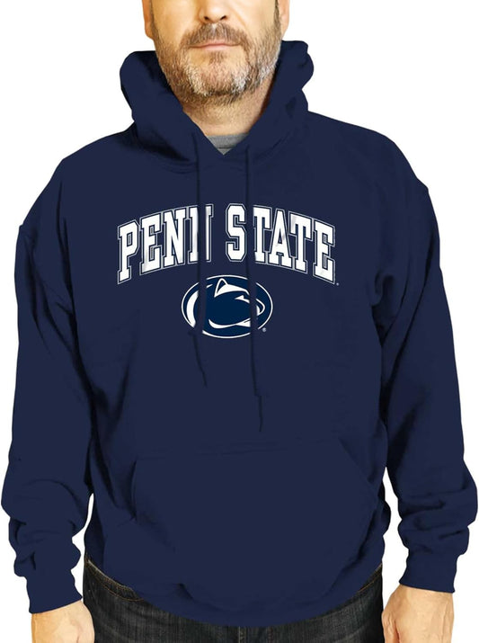Long Sleeves NCAA Adult Arch & Logo Gameday Unisex Hooded Sweatshirt