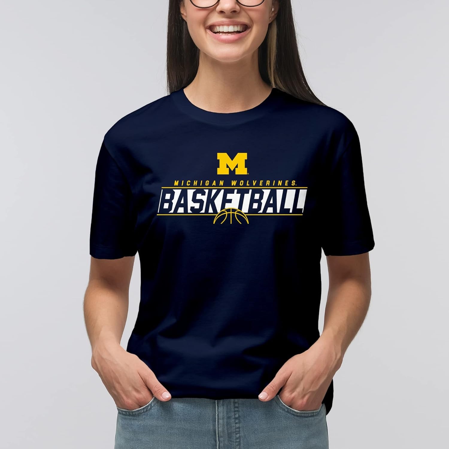 NCAA Basketball Charge, Team Color T Shirt, College, University