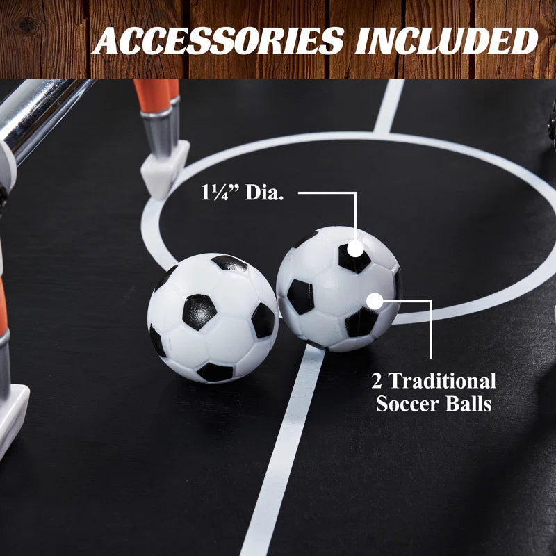 40"Solid Wood Foosball Table