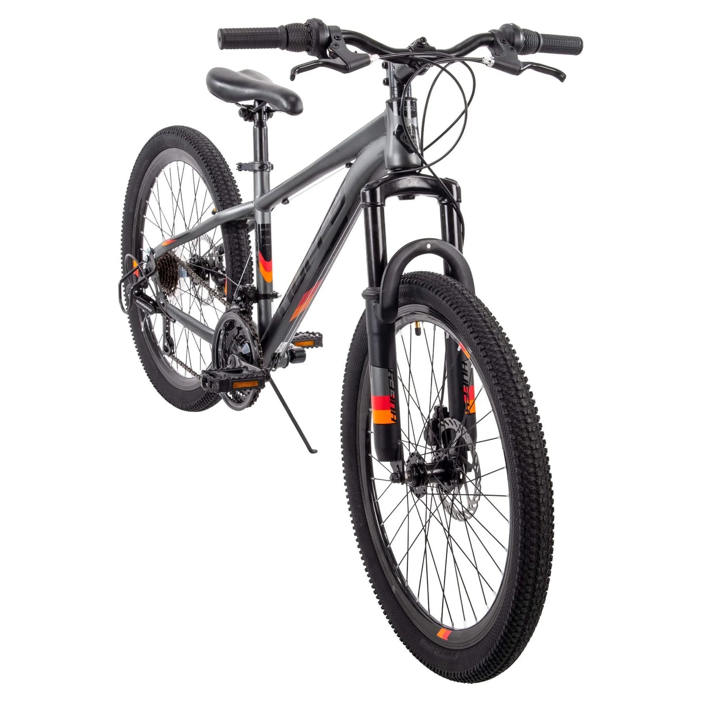 Scout Hardtail Mountain Bike, 24" Wheels, 21-Speeds, Disc Brakes