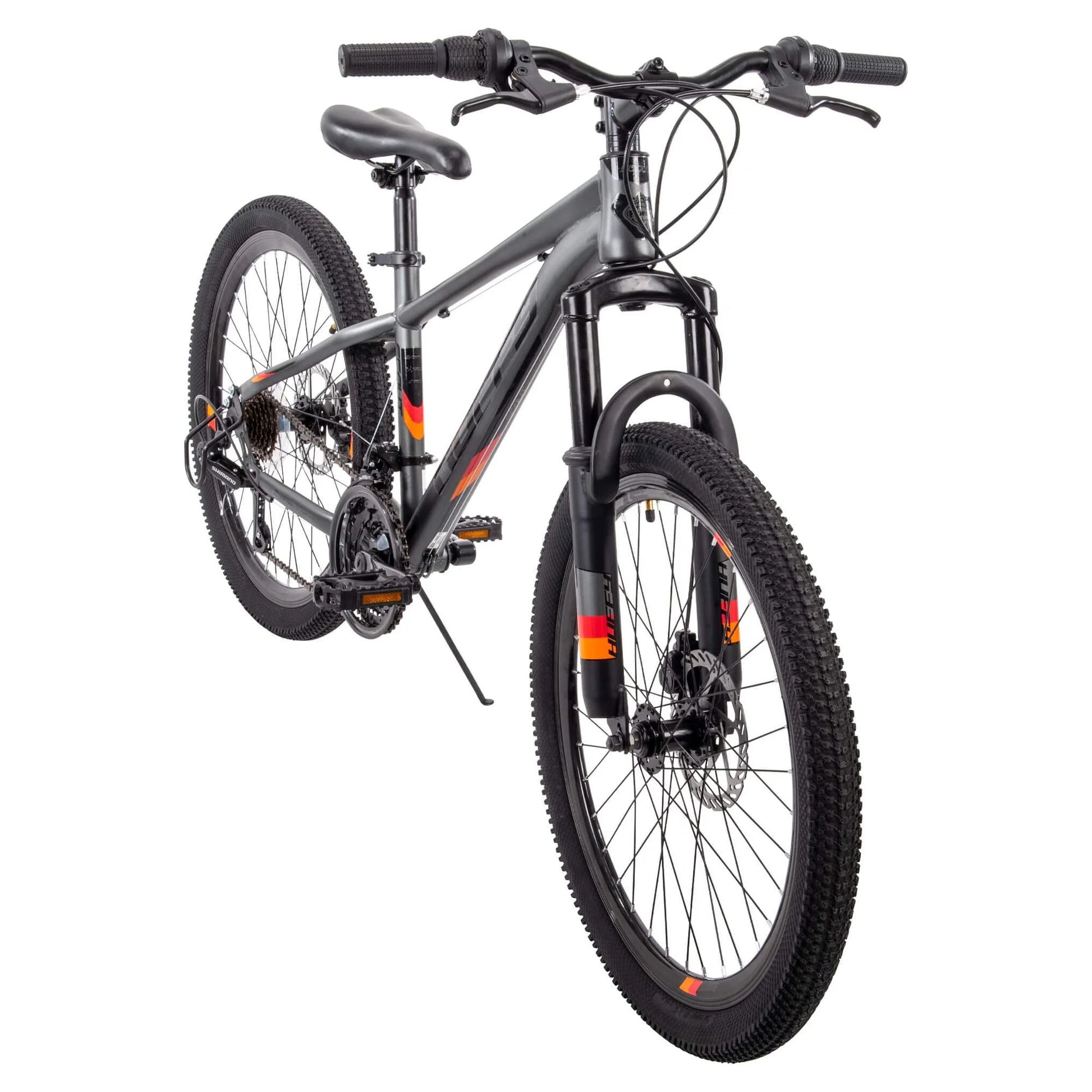 Scout Hardtail Mountain Bike, 24" Wheels, 21-Speeds, Disc Brakes