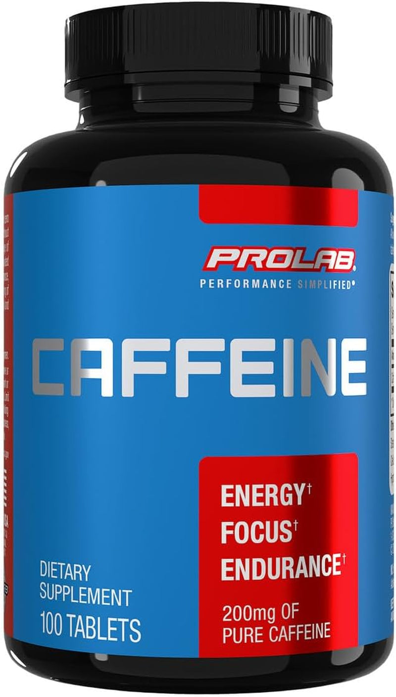 Caffeine Tablets 100 Count