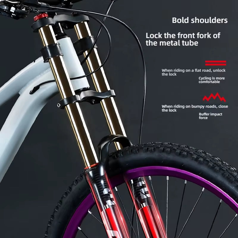 Mountain Bikes Men'S Variable Speed Off-Road Bikes Teenage Students Women'S Road Racing Adult Outdoor Sports Commuting