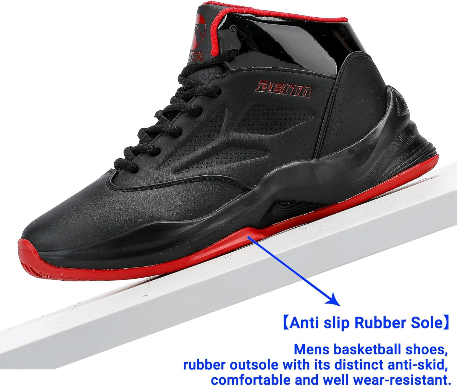 High Upper Basketball Shoes for Men Sneakers Breathable Sports Shoes anti Slip
