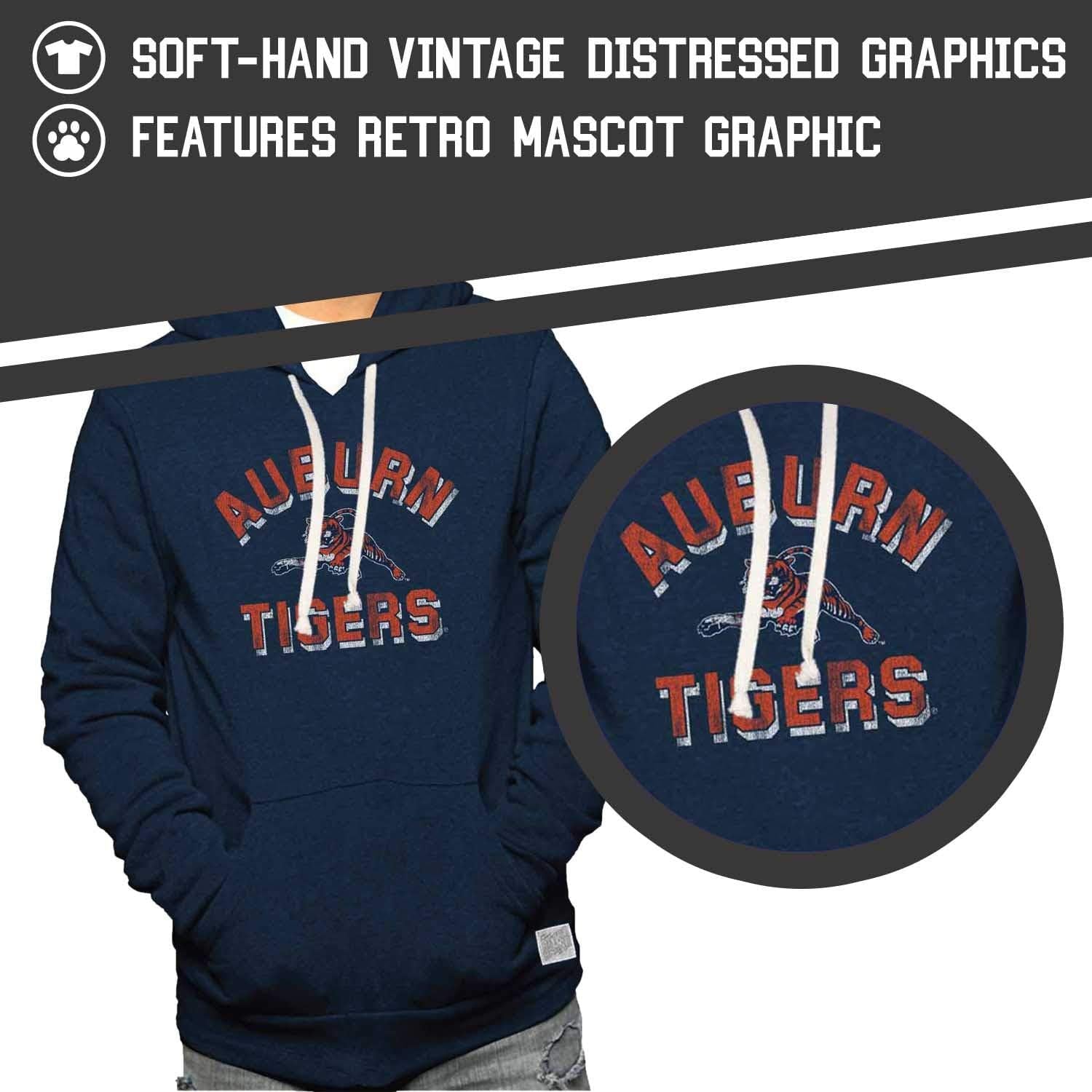 Adult University Hoodie (Auburn Tigers - Blue, X-Large)