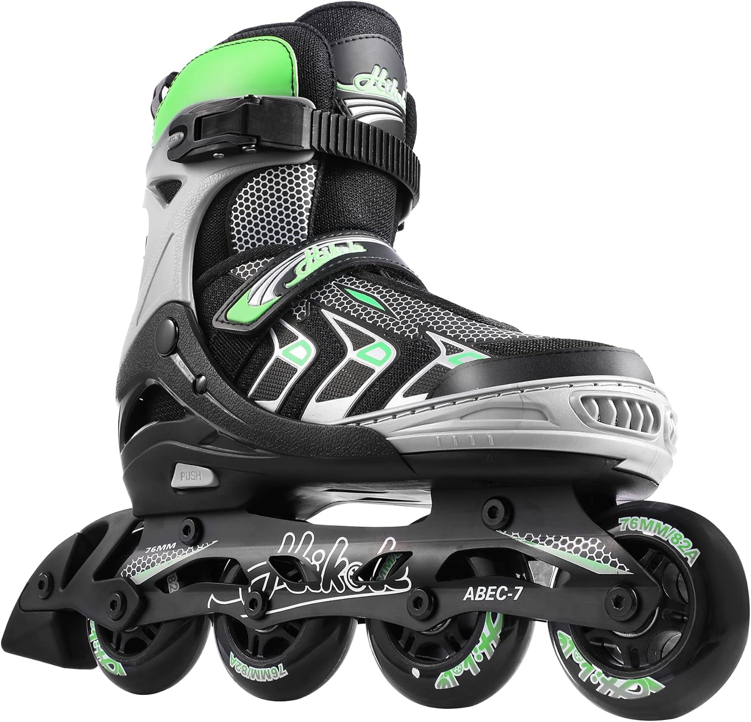 Adjustable Inline Skates for Kids and Adults, Outdoor Roller Fitness Blades for Men and Women, Beginner Roller Skates for Girls and Boys