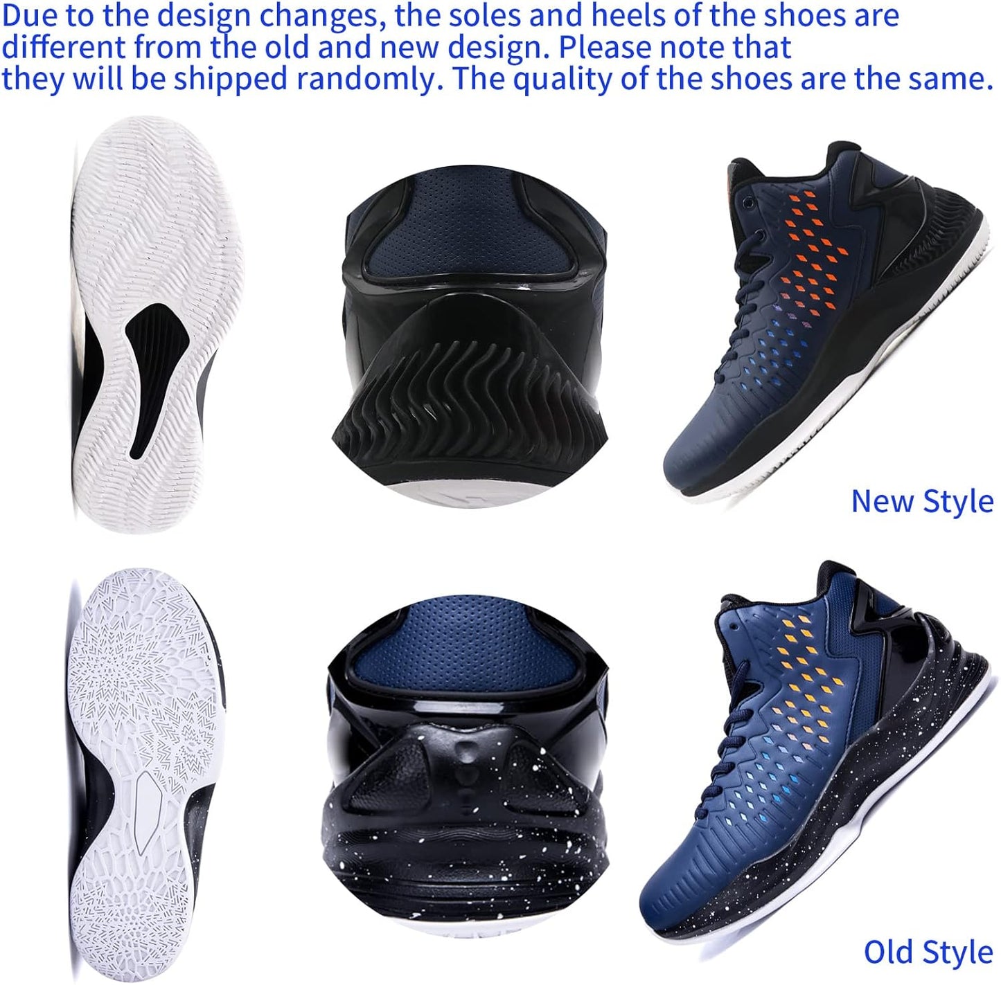 High Upper Basketball Shoes for Men Sneakers Breathable Sports Shoes anti Slip