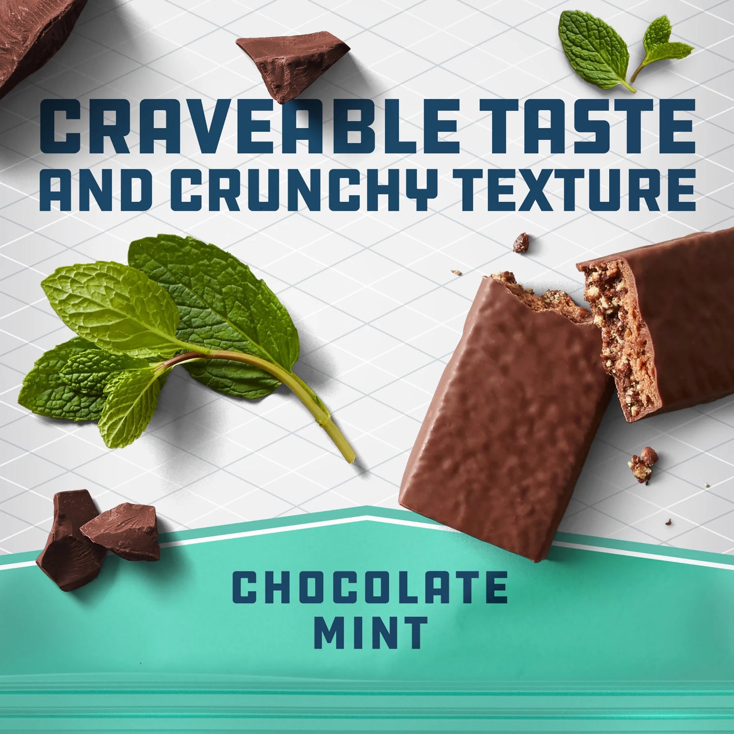 (3 Pack) CLIF BUILDERS Protein Bars Chocolate Mint Flavor, Plant Protein, Gluten Free Bars, 6Ct