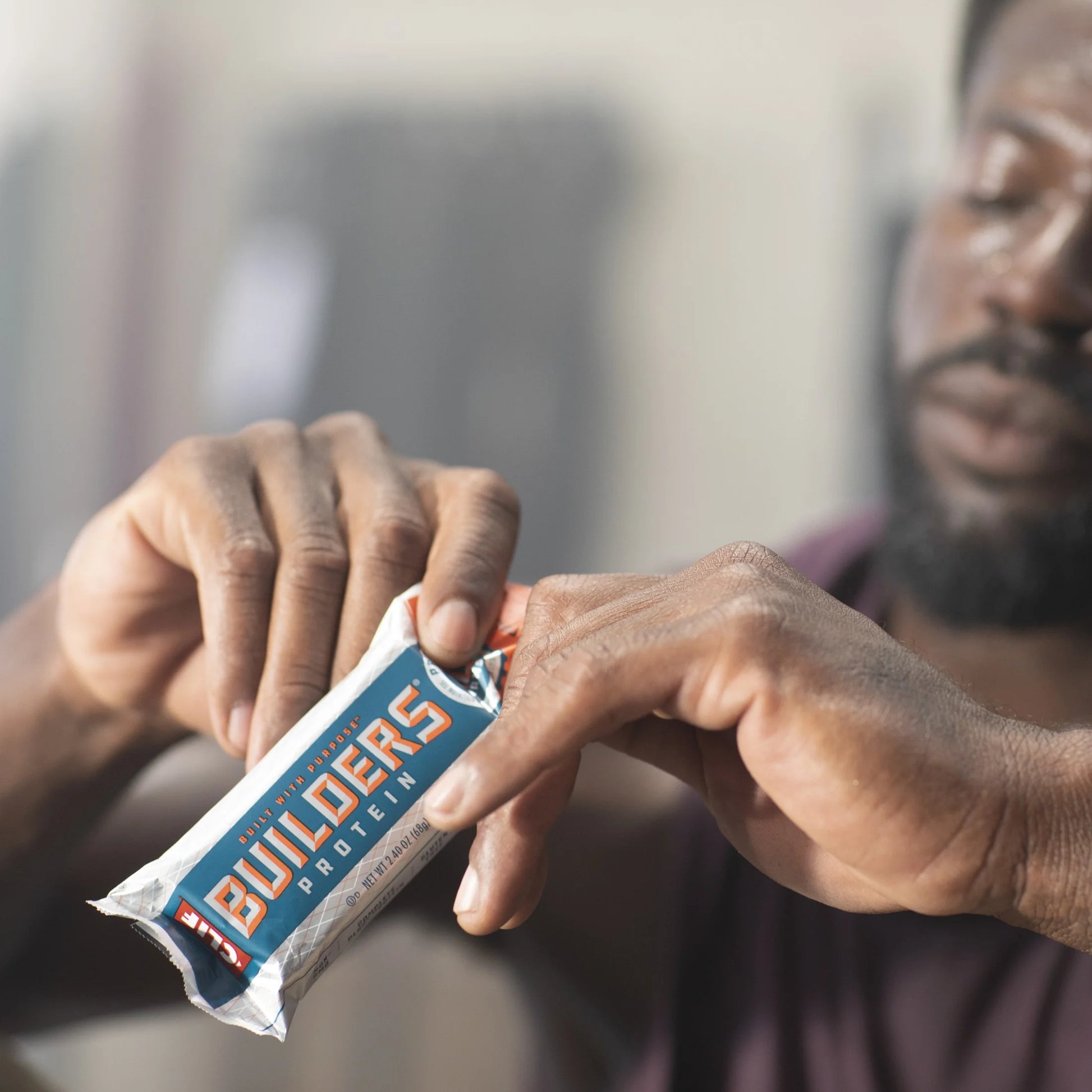 (3 Pack) CLIF BUILDERS Protein Bars Chocolate Mint Flavor, Plant Protein, Gluten Free Bars, 6Ct