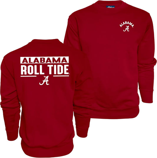 Men'S Crewneck Sweatshirt Front/Back