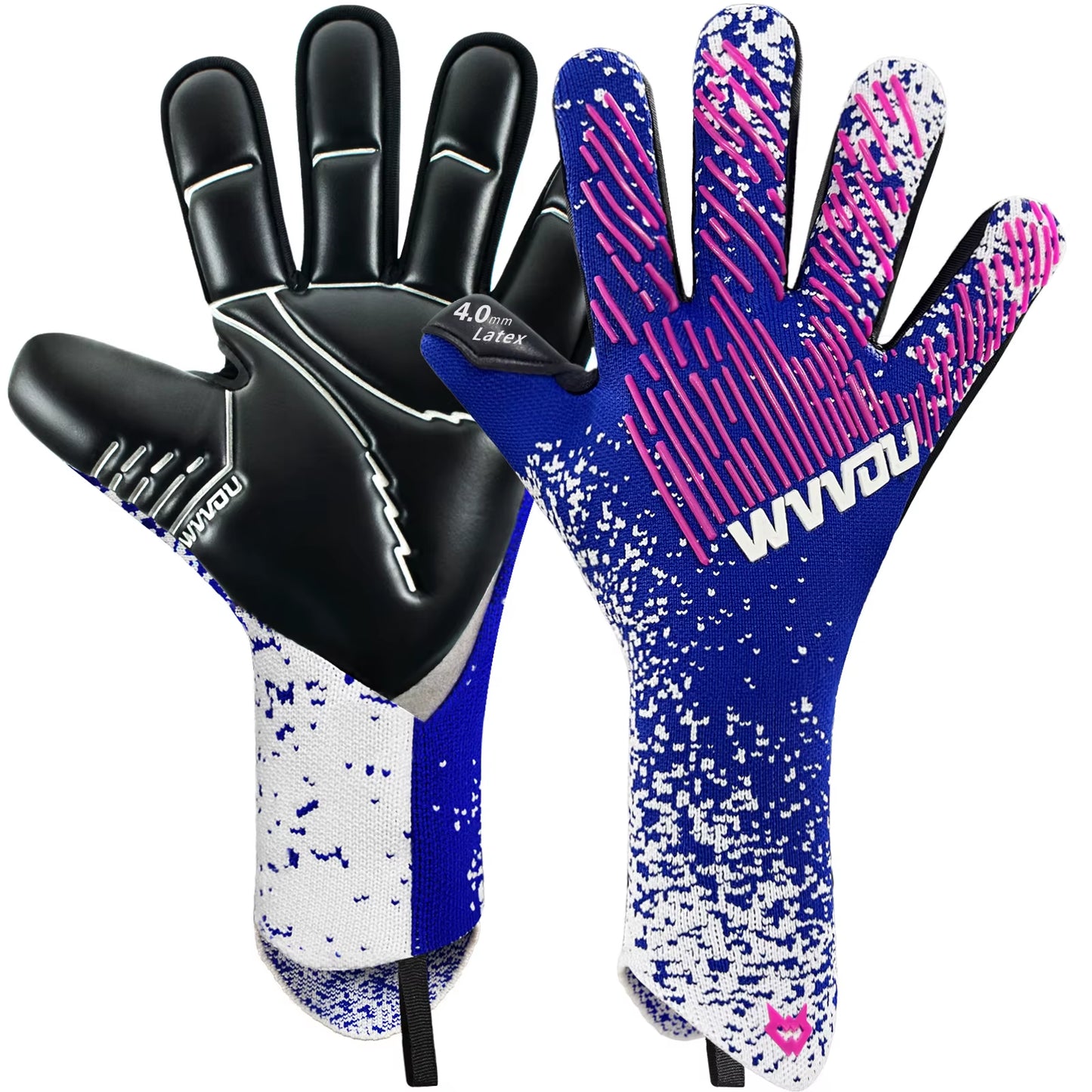 Soccer Goalie Gloves Youth Adults, High Performance Goalkeeper Gloves, Breathable Soccer Gloves, 4+3Mm Super Grip