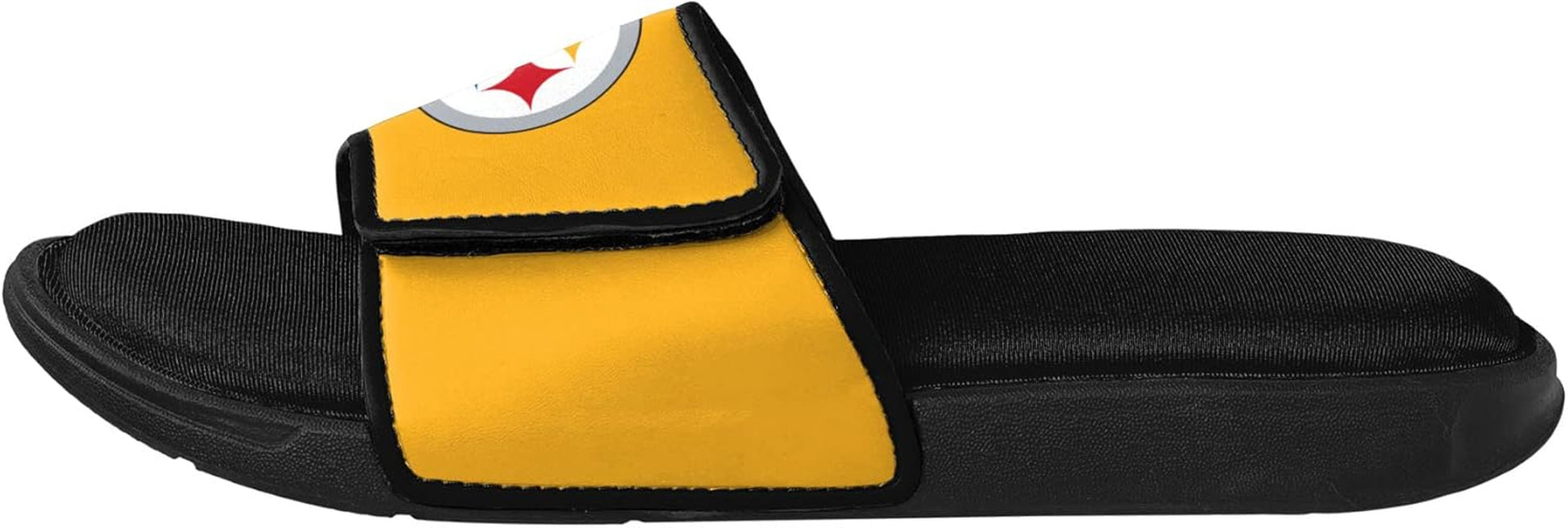 NFL Mens NFL Team Logo Sport Shower Foam Slide Flip Flop Sandals