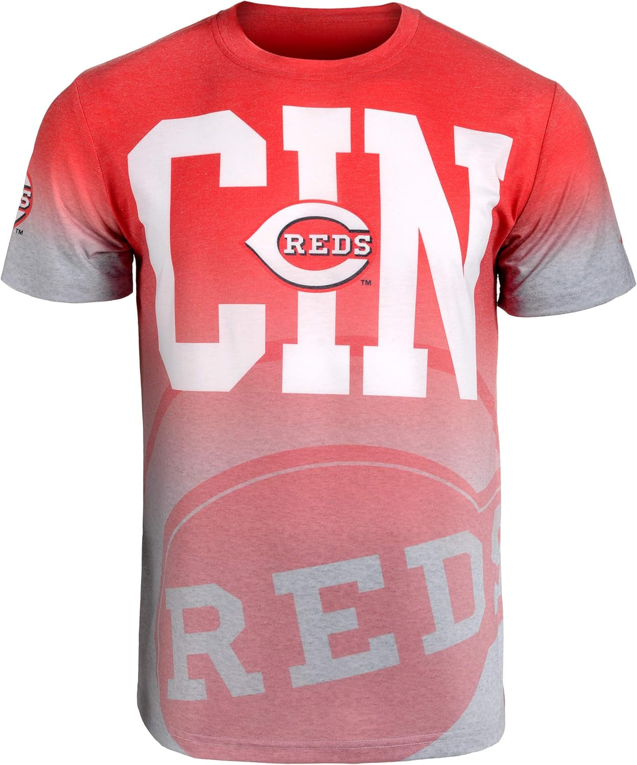 MLB Men'S Gray Gradient Tee