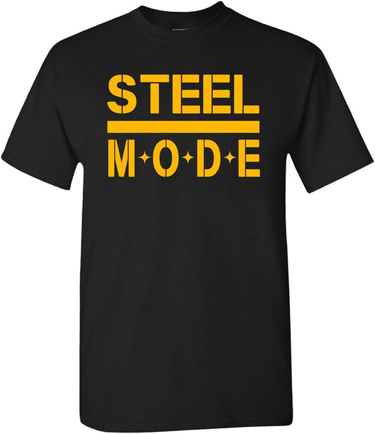 Pittsburgh Steel Mode Men'S T-Shirt for Football Fans