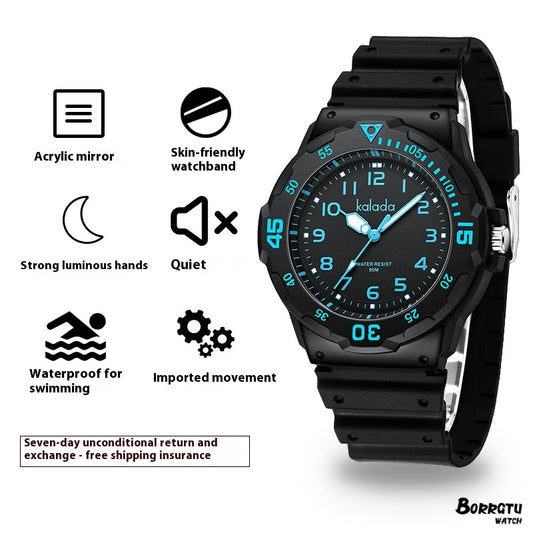 Men'S Sports Luminous Pointer Quartz Watch