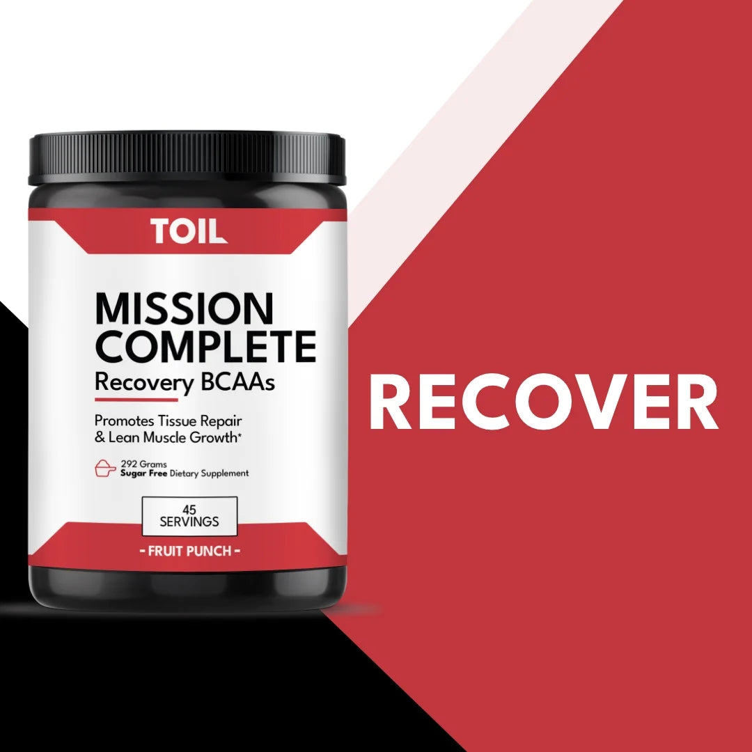 Mission Complete - BCAA Post Workout Supplement Builds Lean Muscle Mass, Endurance & Recovery from , a Veteran Owned Company