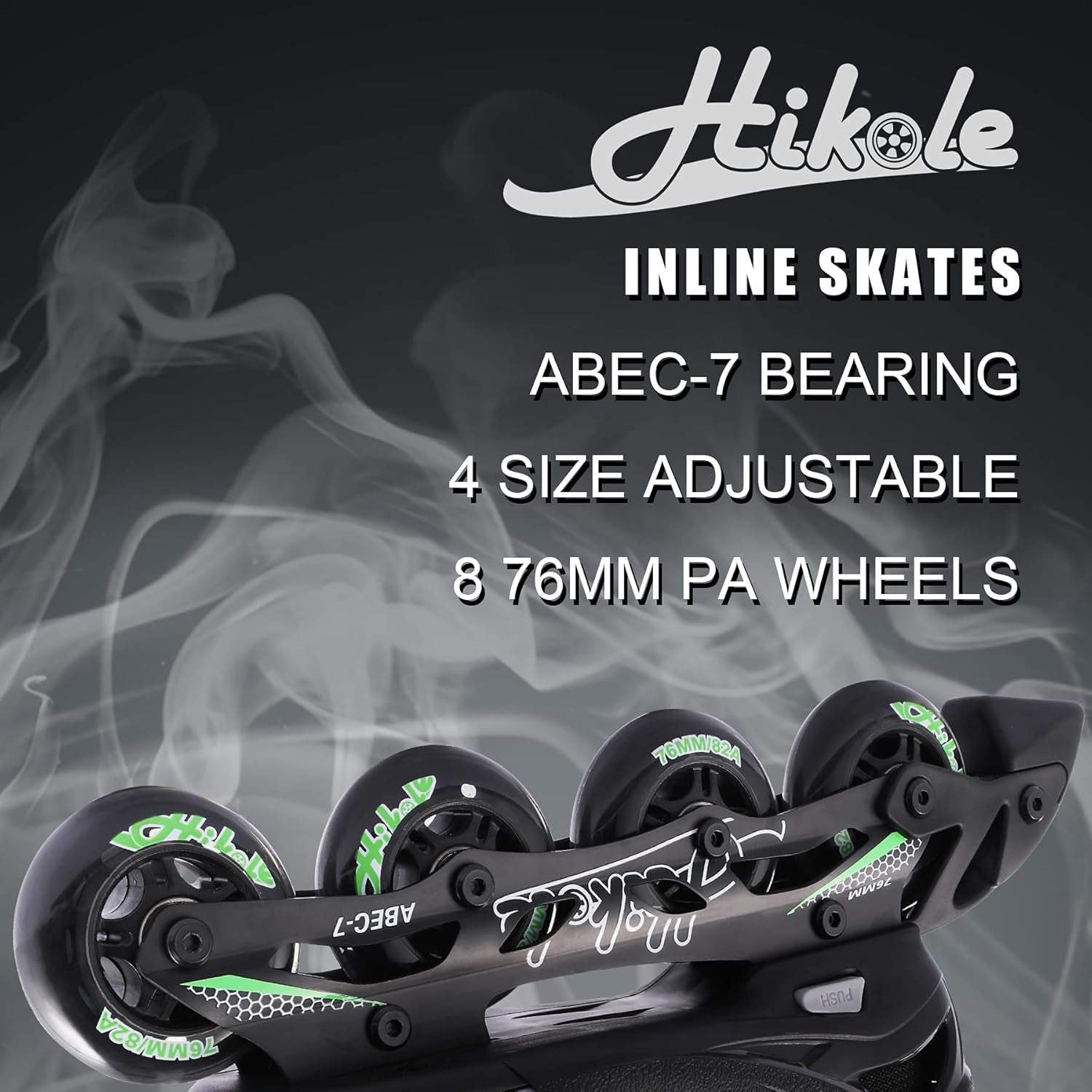 Adjustable Inline Skates for Kids and Adults, Outdoor Roller Fitness Blades for Men and Women, Beginner Roller Skates for Girls and Boys