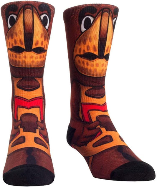 NCAA Super Premium College Fan Socks (L-XL, Maryland Terrapins - Mascot)