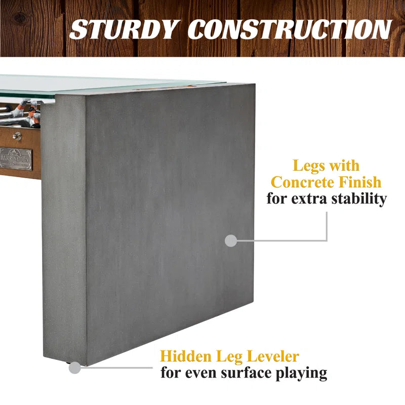 40"Solid Wood Foosball Table