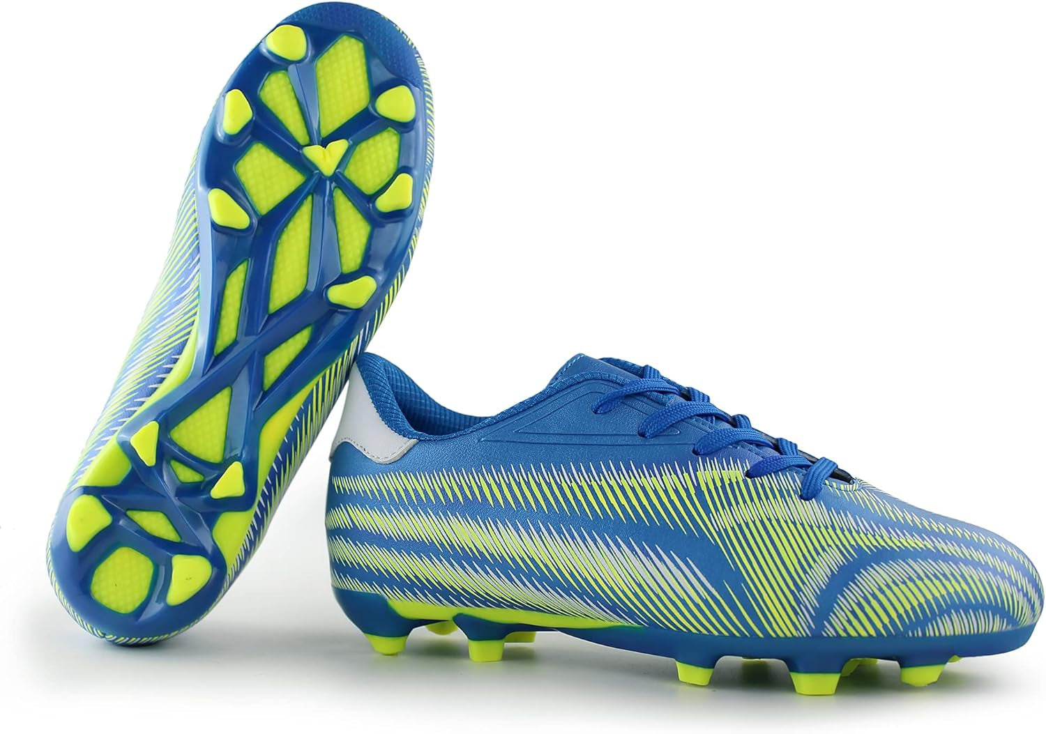Boys Girls Outdoor Firm Ground Soccer Cleats(Toddler/Little Kid/Big Kid)